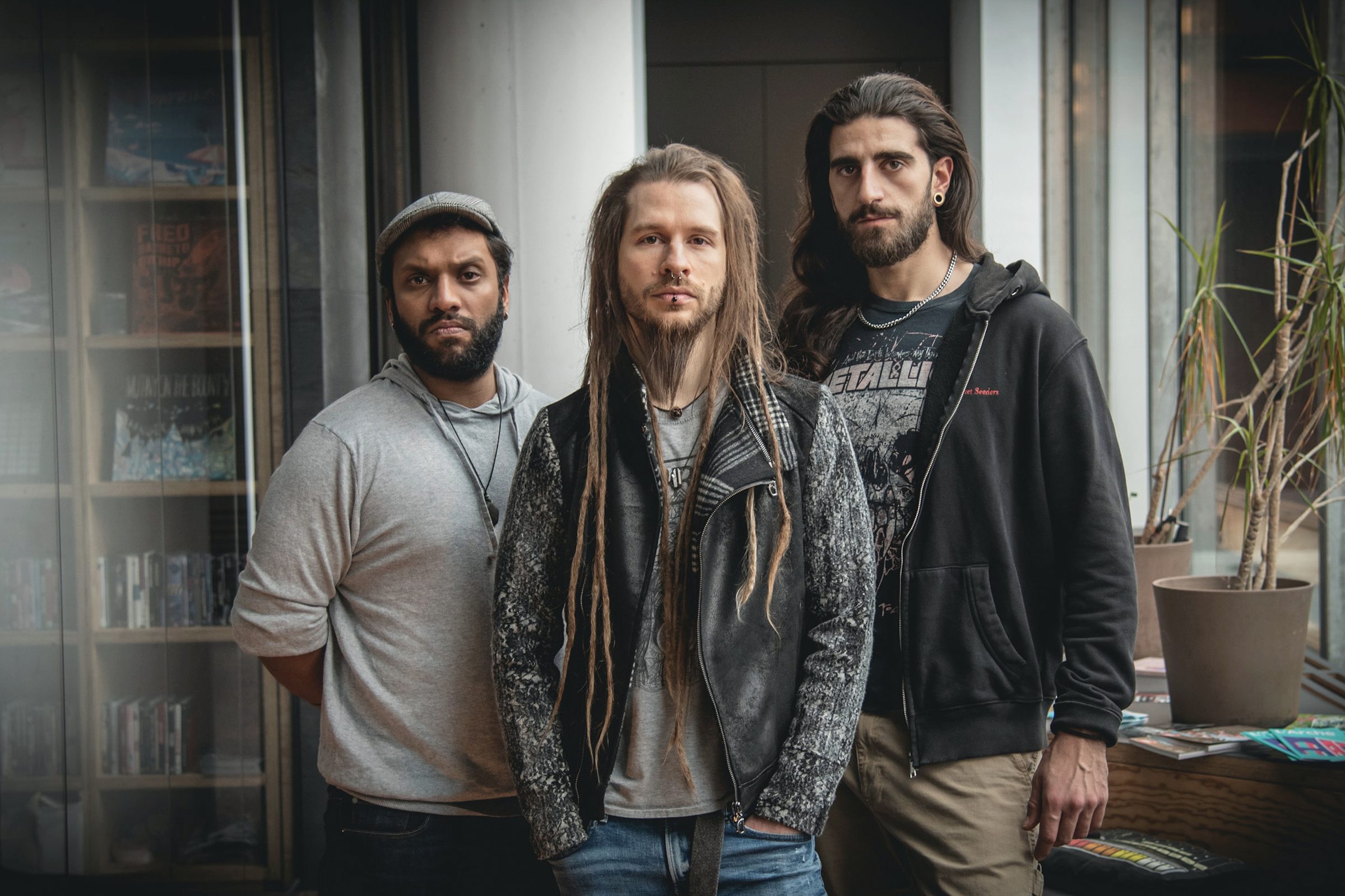 Atomic Rocket Seeders, the three band members